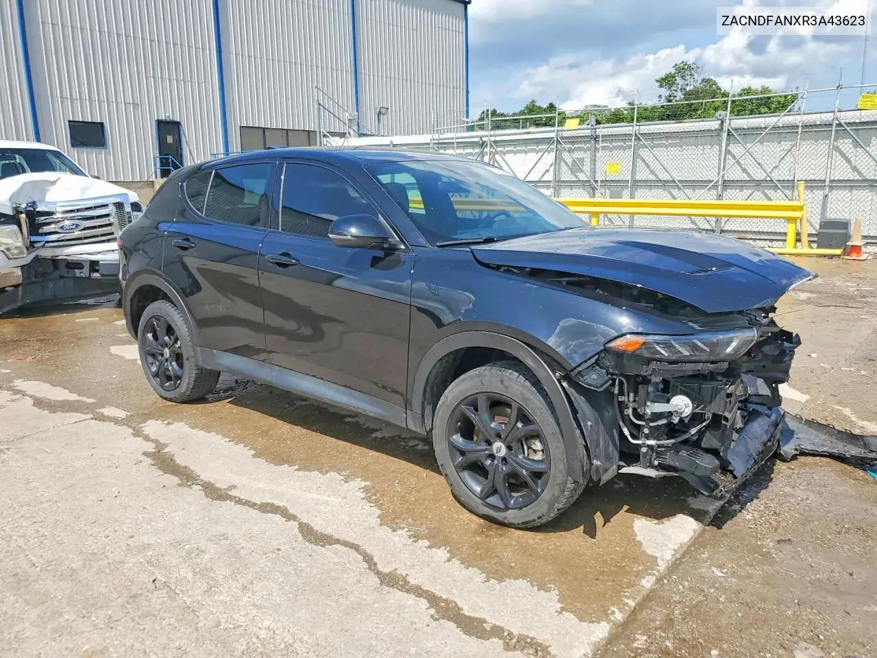 2024 Dodge Hornet Gt VIN: ZACNDFANXR3A43623 Lot: 56723516