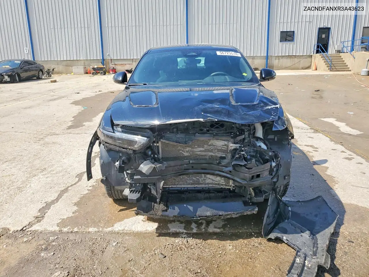 2024 Dodge Hornet Gt VIN: ZACNDFANXR3A43623 Lot: 56723516