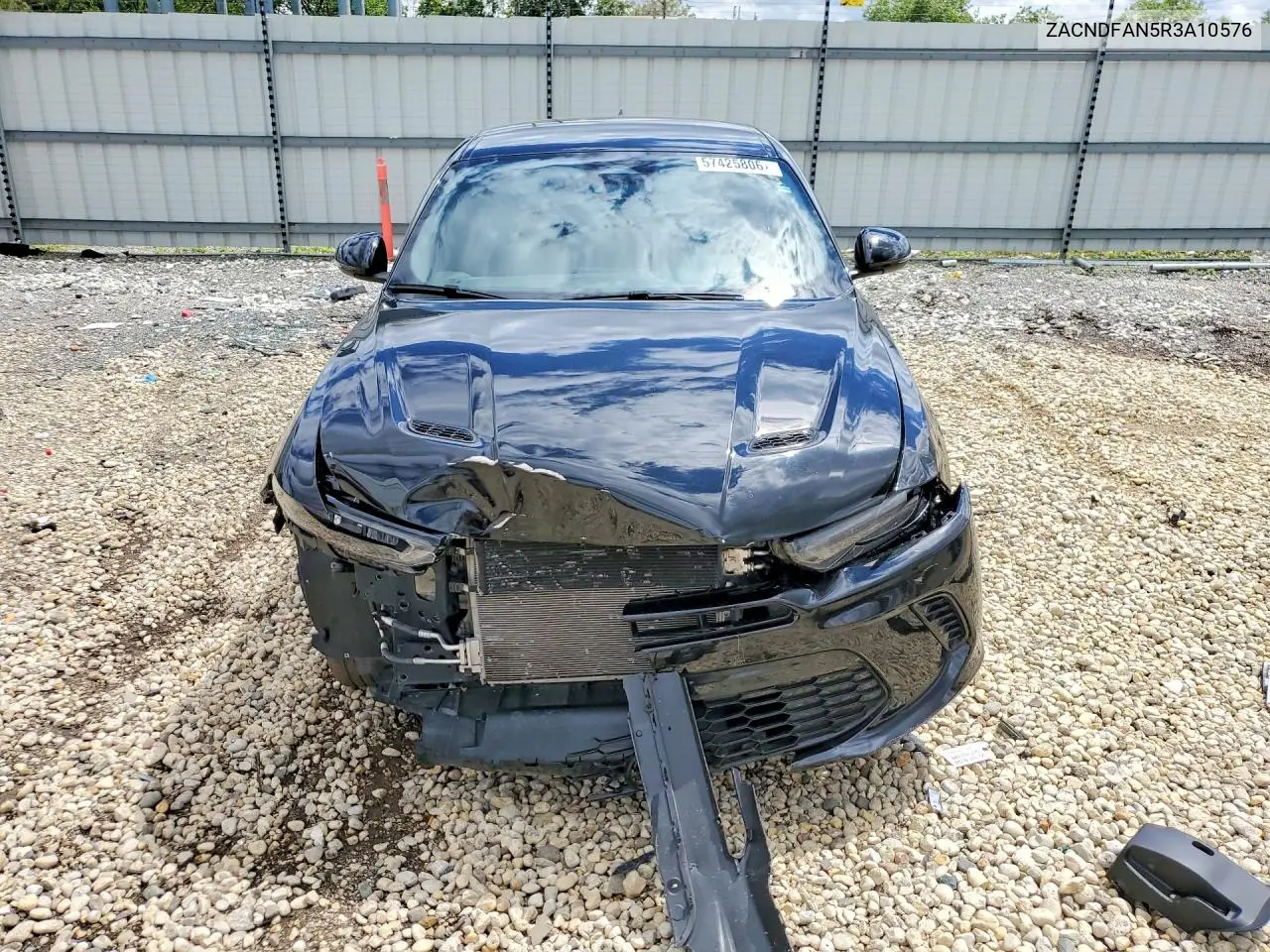 2024 Dodge Hornet Gt VIN: ZACNDFAN5R3A10576 Lot: 57425806