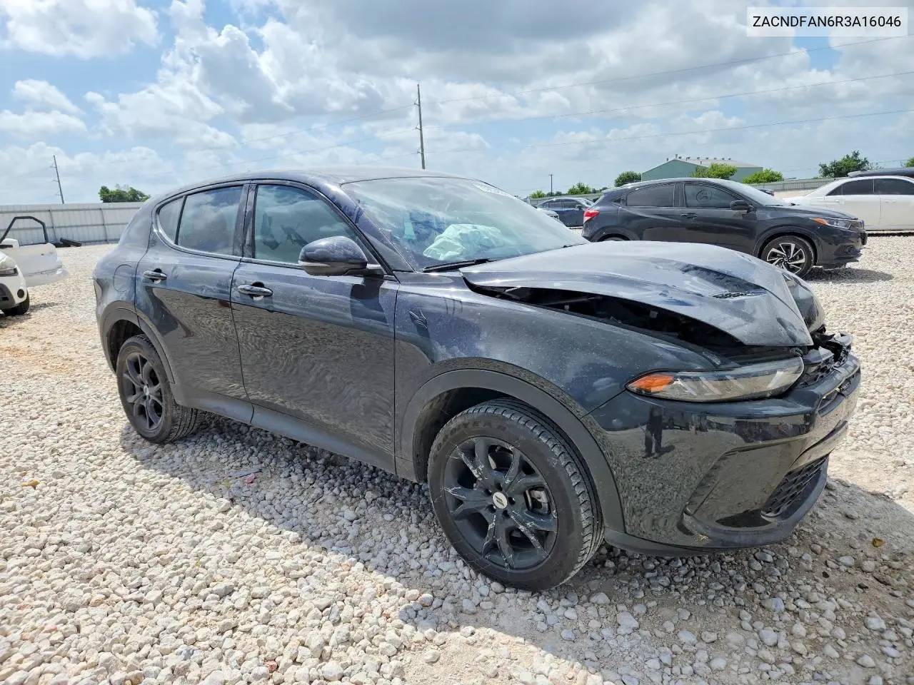 2024 Dodge Hornet Gt VIN: ZACNDFAN6R3A16046 Lot: 59538326