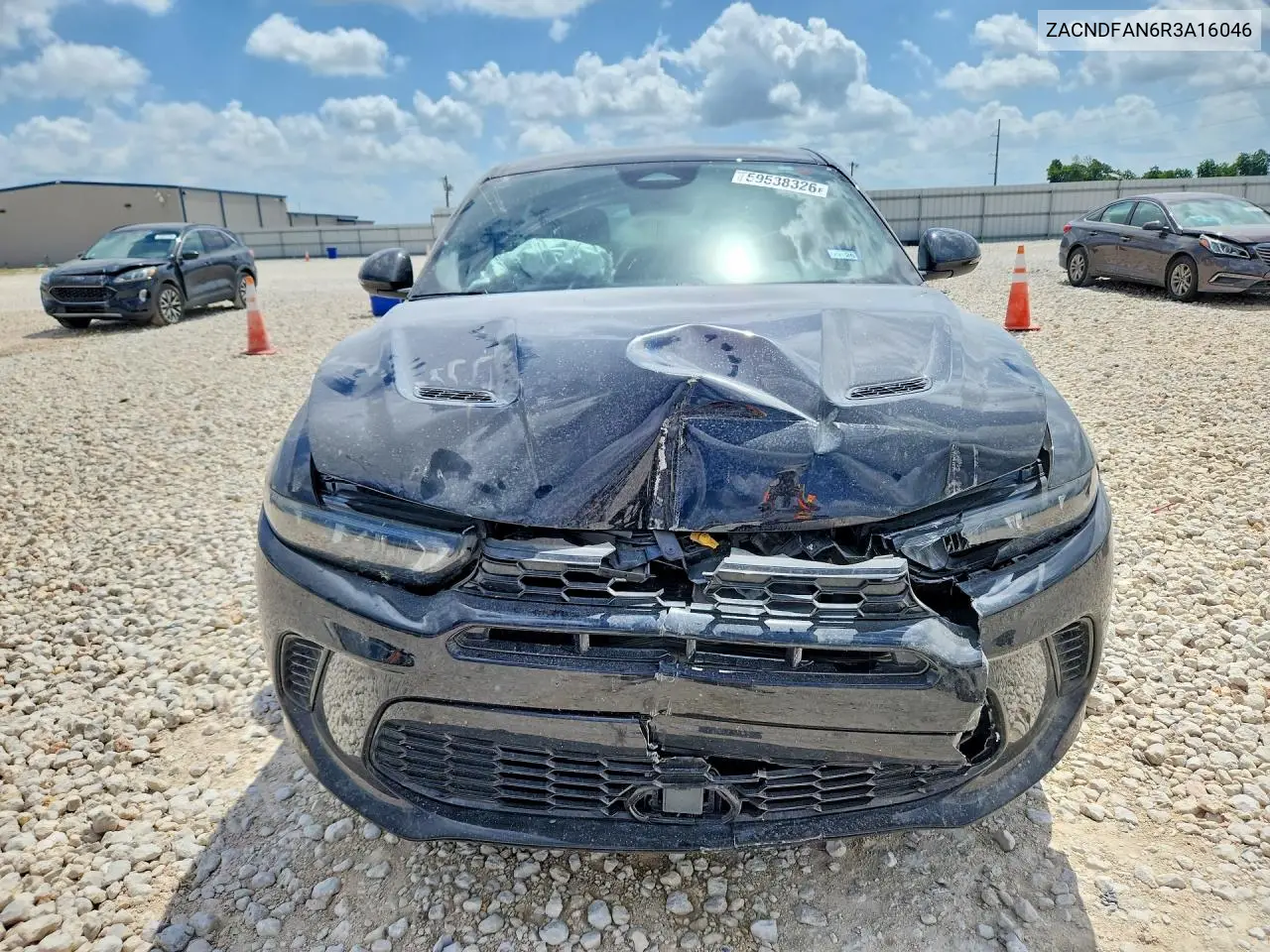 2024 Dodge Hornet Gt VIN: ZACNDFAN6R3A16046 Lot: 59538326