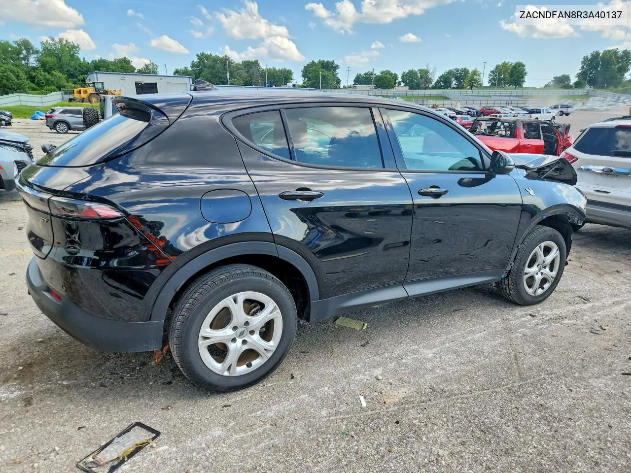 2024 Dodge Hornet Gt VIN: ZACNDFAN8R3A40137 Lot: 59680216