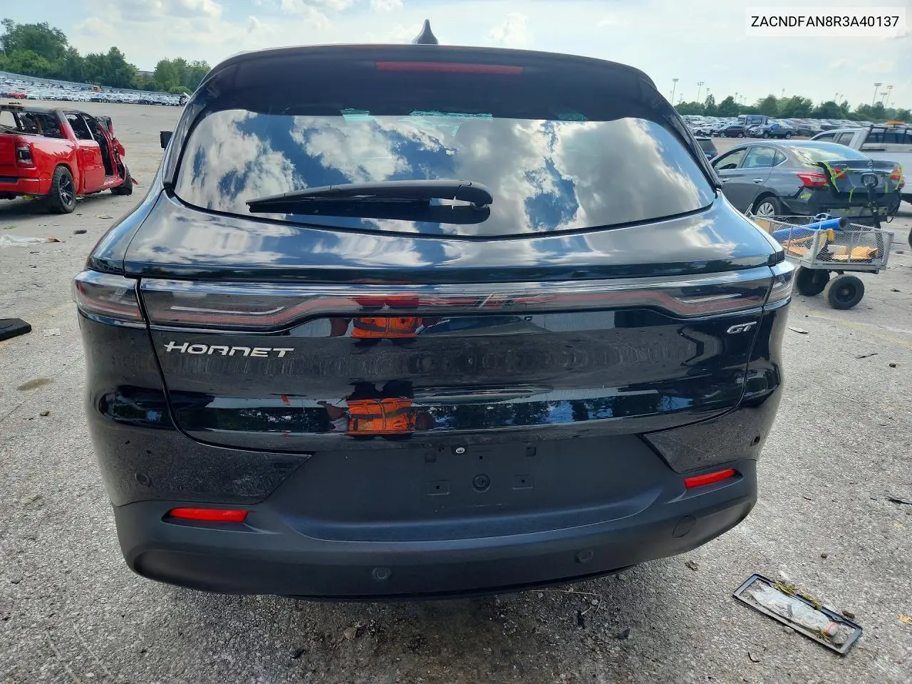2024 Dodge Hornet Gt VIN: ZACNDFAN8R3A40137 Lot: 59680216