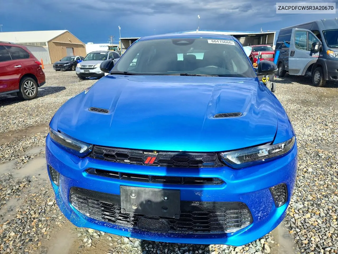 2024 Dodge Hornet R/T VIN: ZACPDFCW5R3A20670 Lot: 60415666