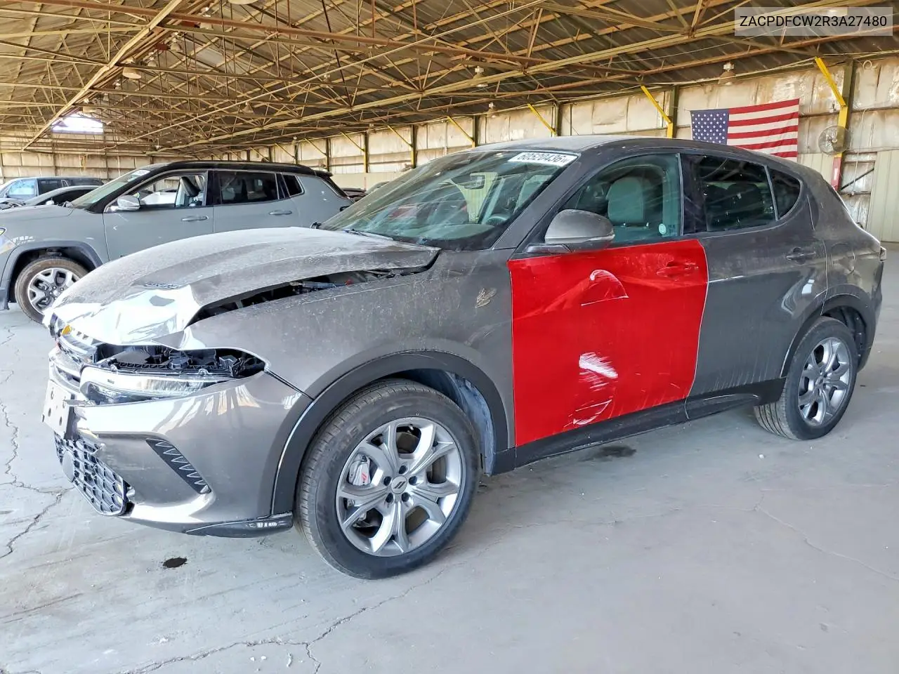 2024 Dodge Hornet R/T VIN: ZACPDFCW2R3A27480 Lot: 60520436