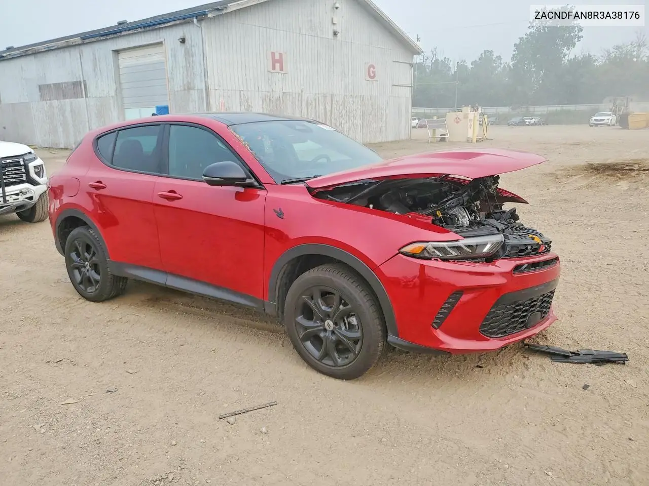 2024 Dodge Hornet Gt VIN: ZACNDFAN8R3A38176 Lot: 60659006