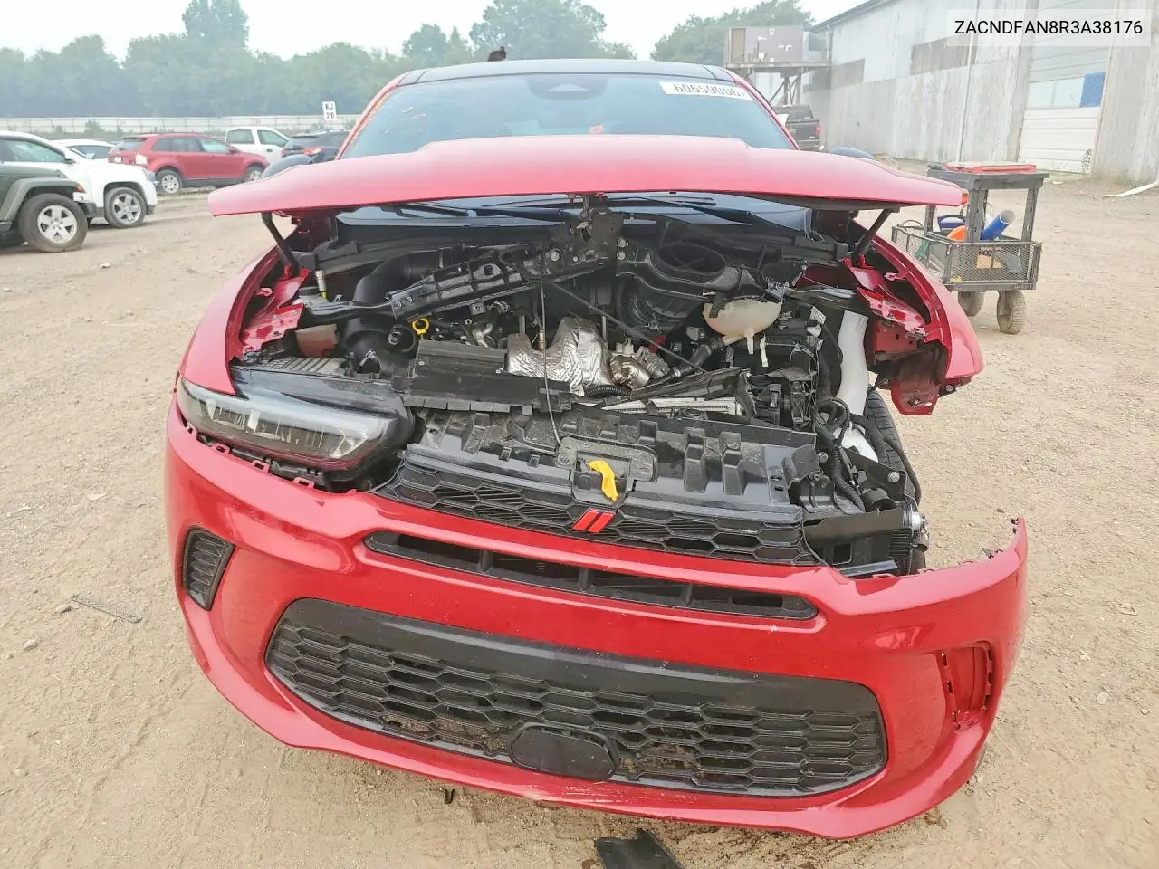 2024 Dodge Hornet Gt VIN: ZACNDFAN8R3A38176 Lot: 60659006