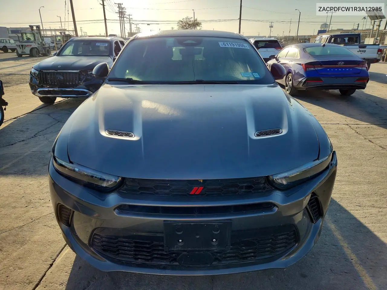 2024 Dodge Hornet R/T VIN: ZACPDFCW1R3A12985 Lot: 61191906