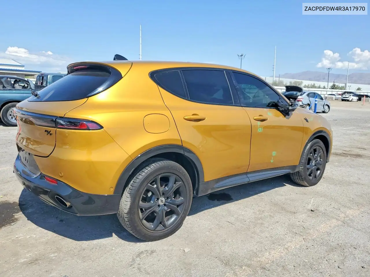 2024 Dodge Hornet R/T Plus VIN: ZACPDFDW4R3A17970 Lot: 61203686
