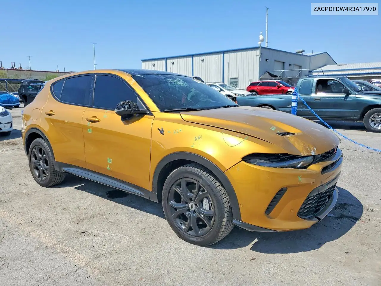 2024 Dodge Hornet R/T Plus VIN: ZACPDFDW4R3A17970 Lot: 61203686