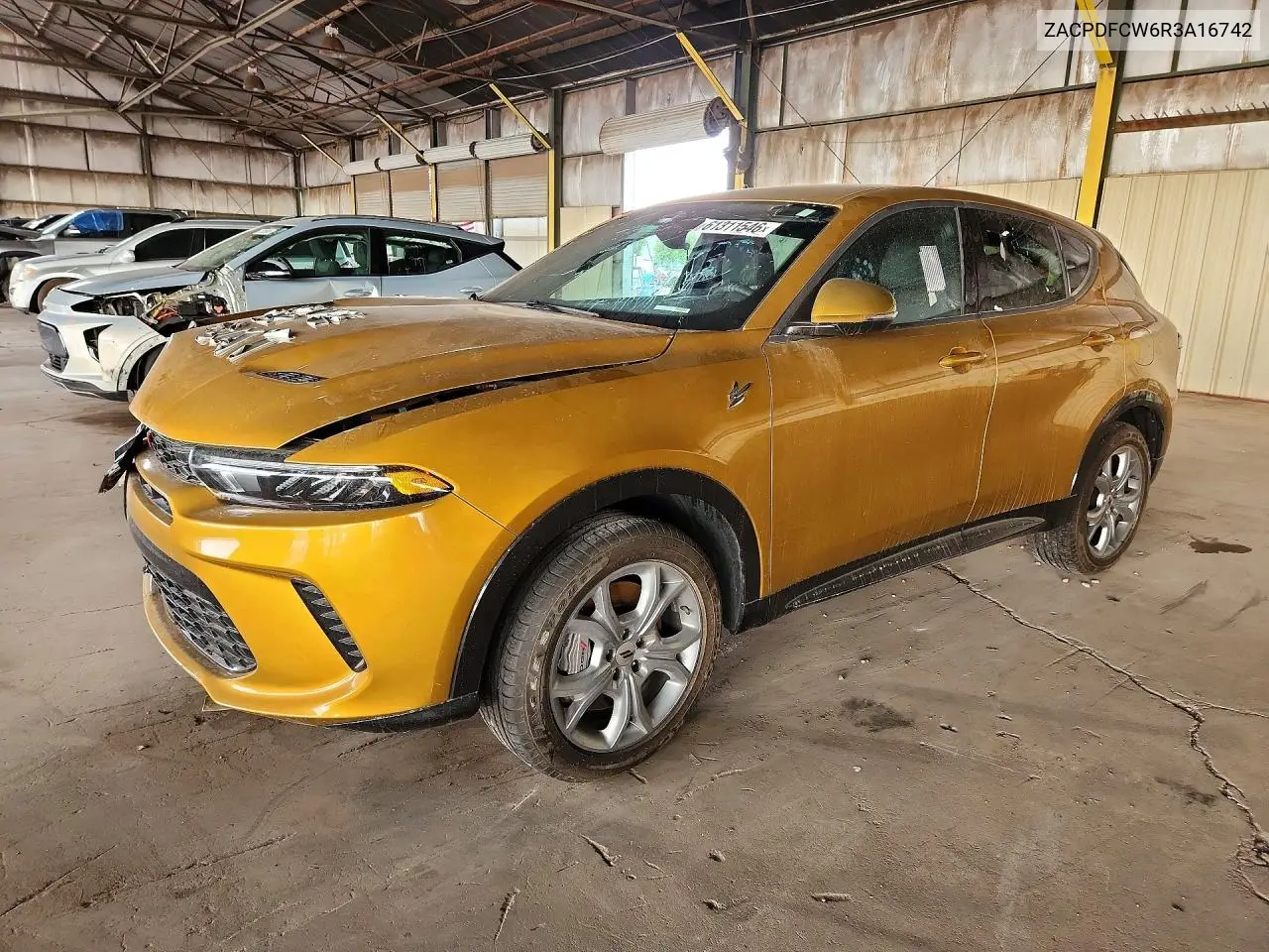 2024 Dodge Hornet R/T VIN: ZACPDFCW6R3A16742 Lot: 61311546