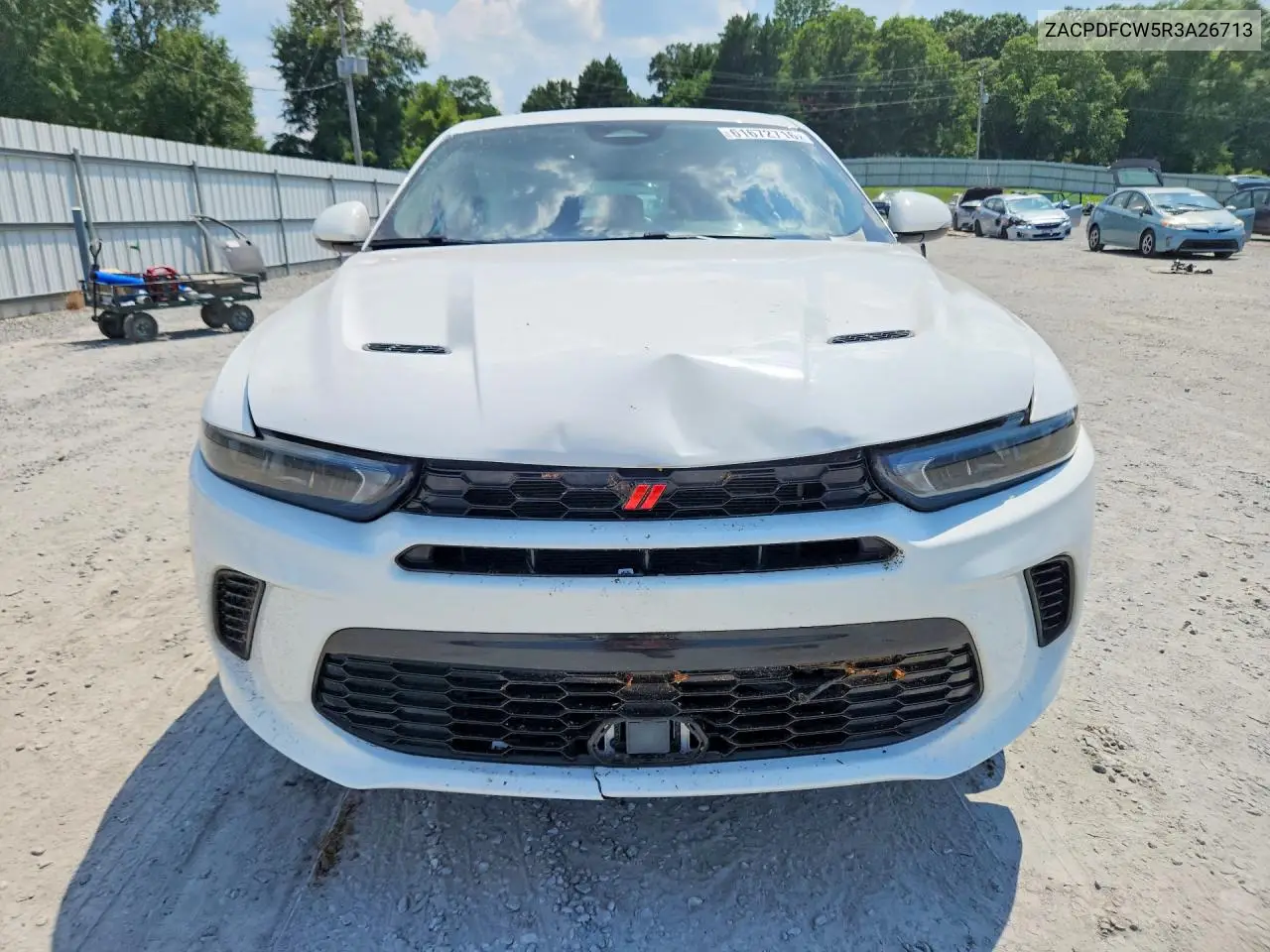 2024 Dodge Hornet R/T VIN: ZACPDFCW5R3A26713 Lot: 61672716