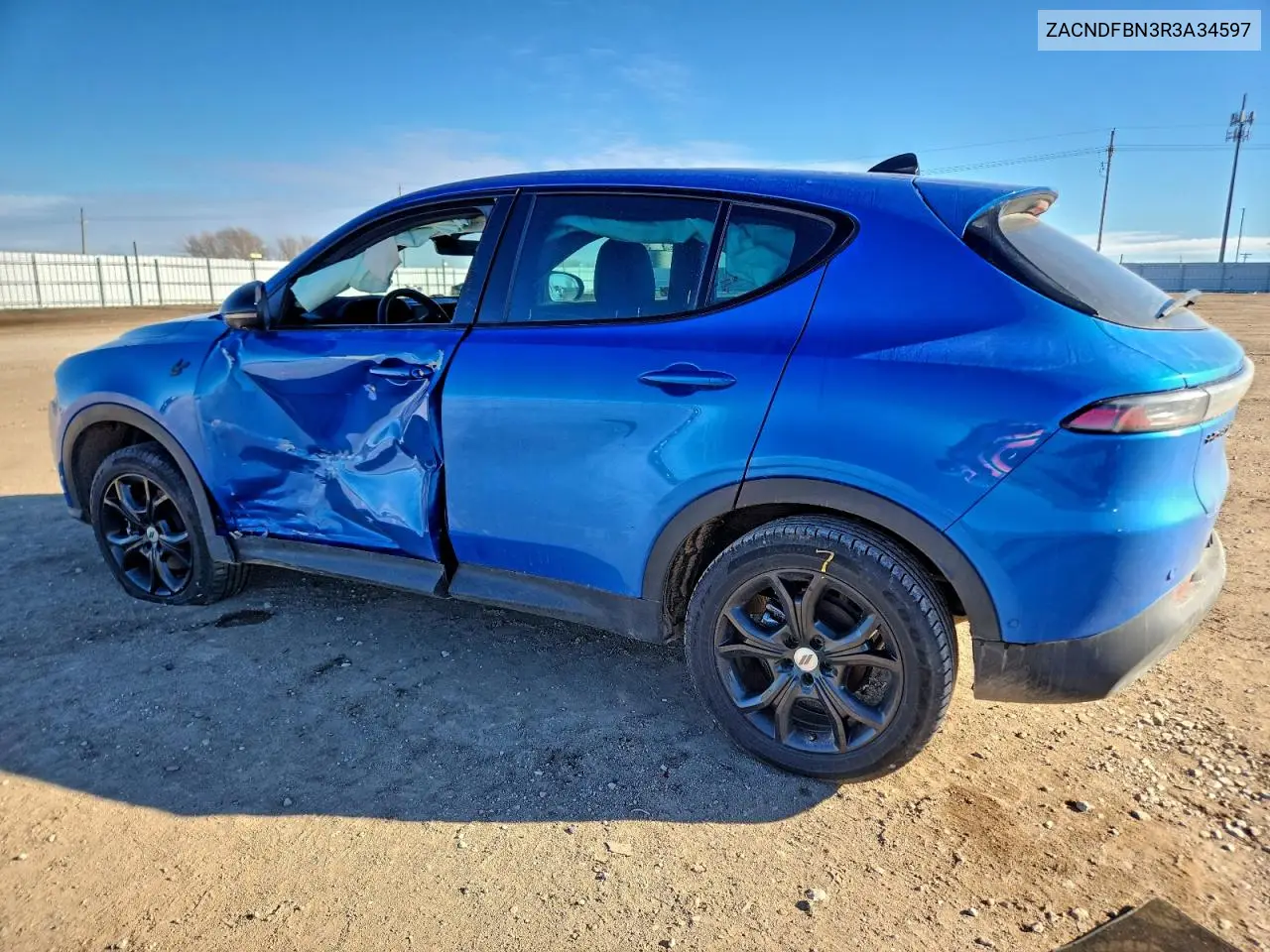 2024 Dodge Hornet Gt Plus VIN: ZACNDFBN3R3A34597 Lot: 72440105