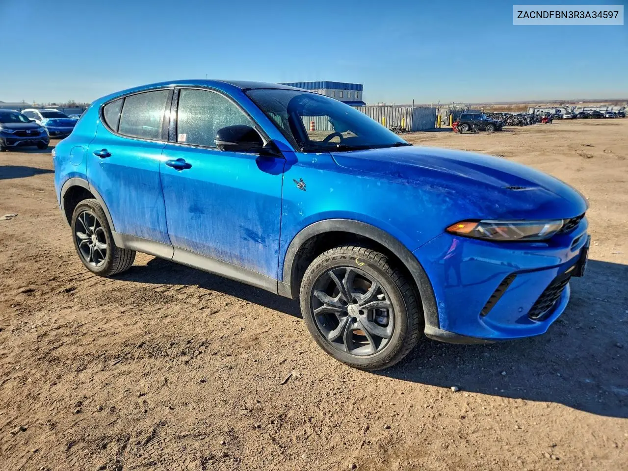 2024 Dodge Hornet Gt Plus VIN: ZACNDFBN3R3A34597 Lot: 72440105