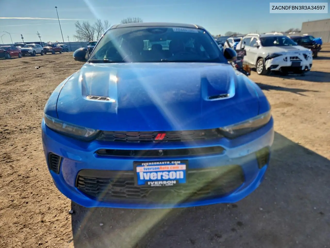 2024 Dodge Hornet Gt Plus VIN: ZACNDFBN3R3A34597 Lot: 72440105