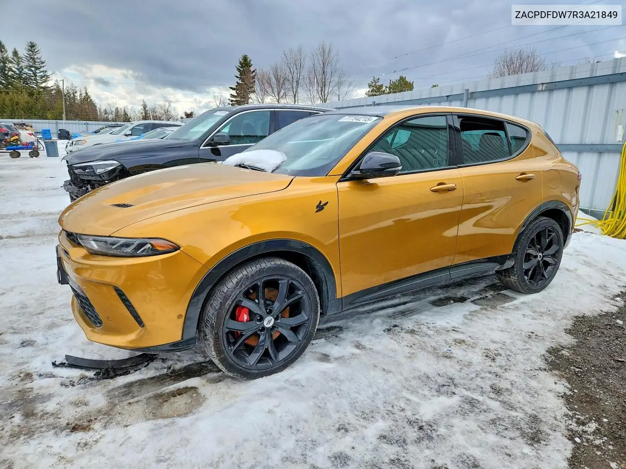 2024 Dodge Hornet R/T Plus VIN: ZACPDFDW7R3A21849 Lot: 77794215