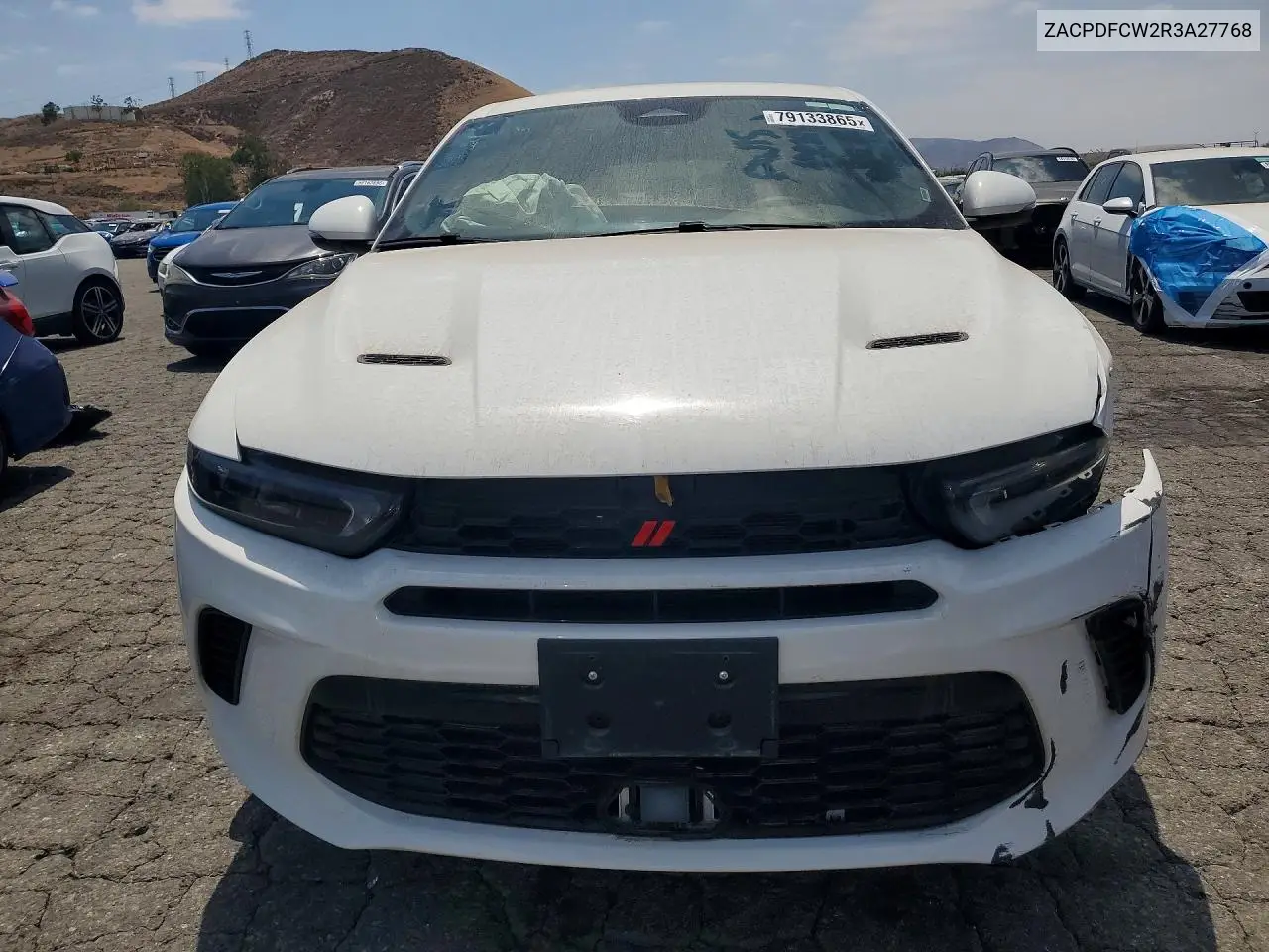 2024 Dodge Hornet R/T VIN: ZACPDFCW2R3A27768 Lot: 79133865