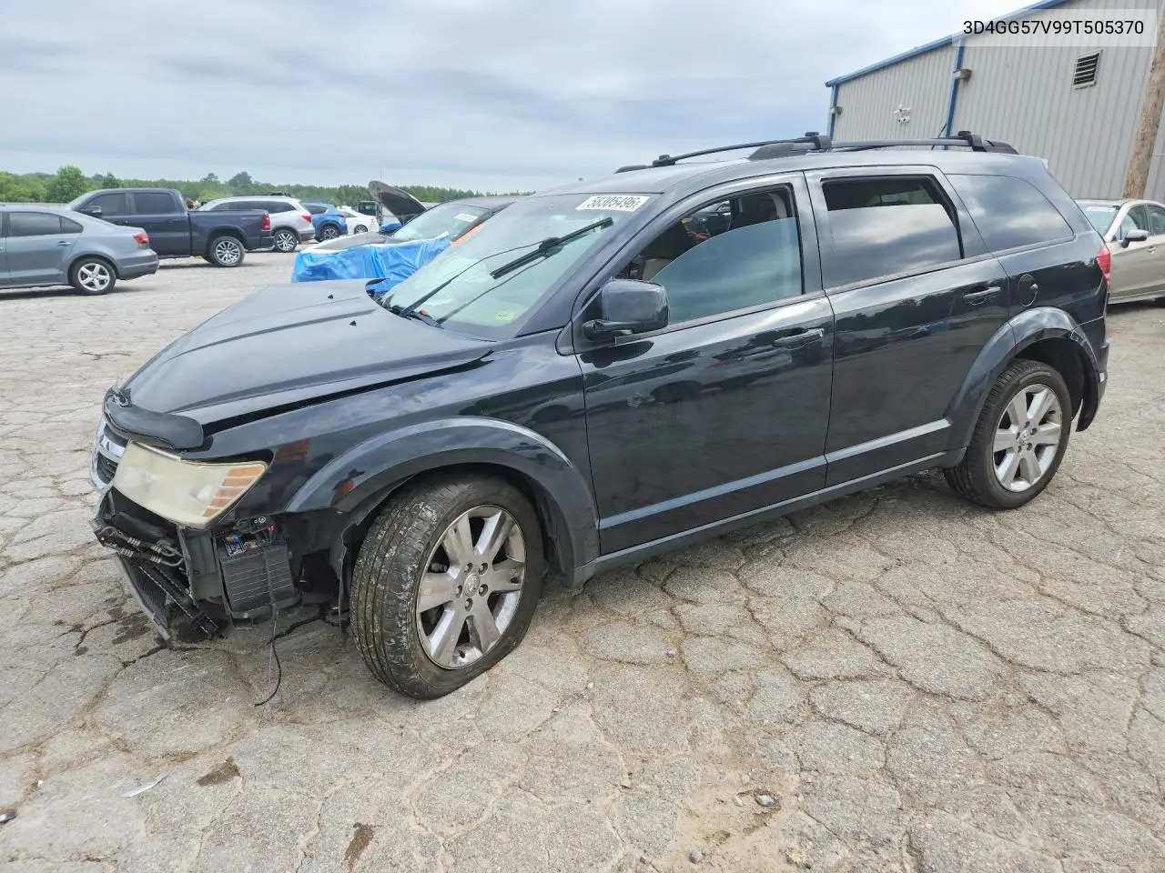2009 Dodge Journey Sxt VIN: 3D4GG57V99T505370 Lot: 58305496