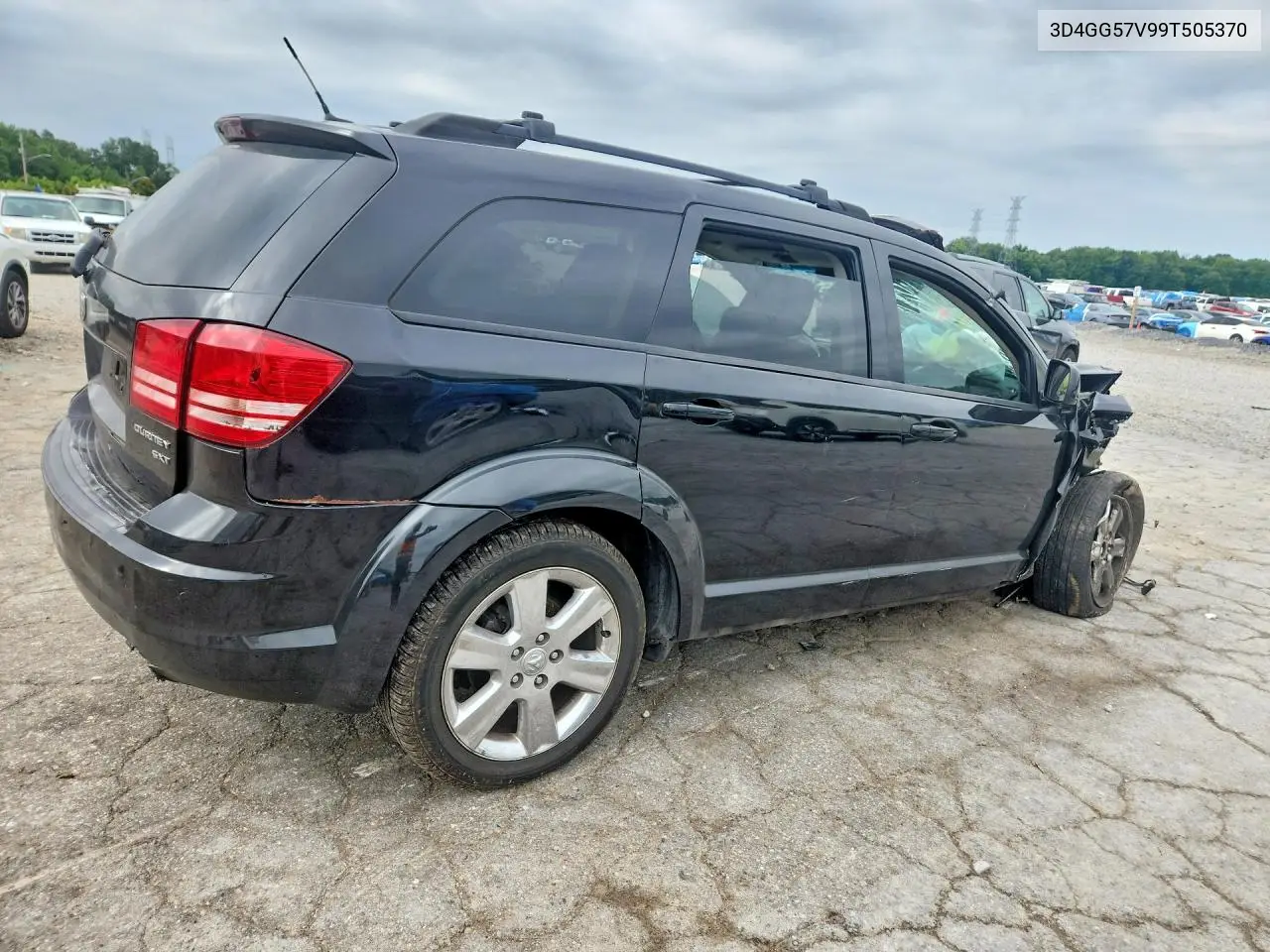 2009 Dodge Journey Sxt VIN: 3D4GG57V99T505370 Lot: 58305496