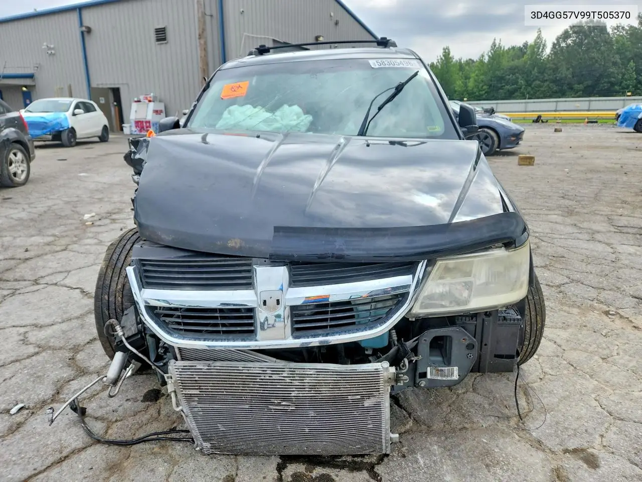 2009 Dodge Journey Sxt VIN: 3D4GG57V99T505370 Lot: 58305496