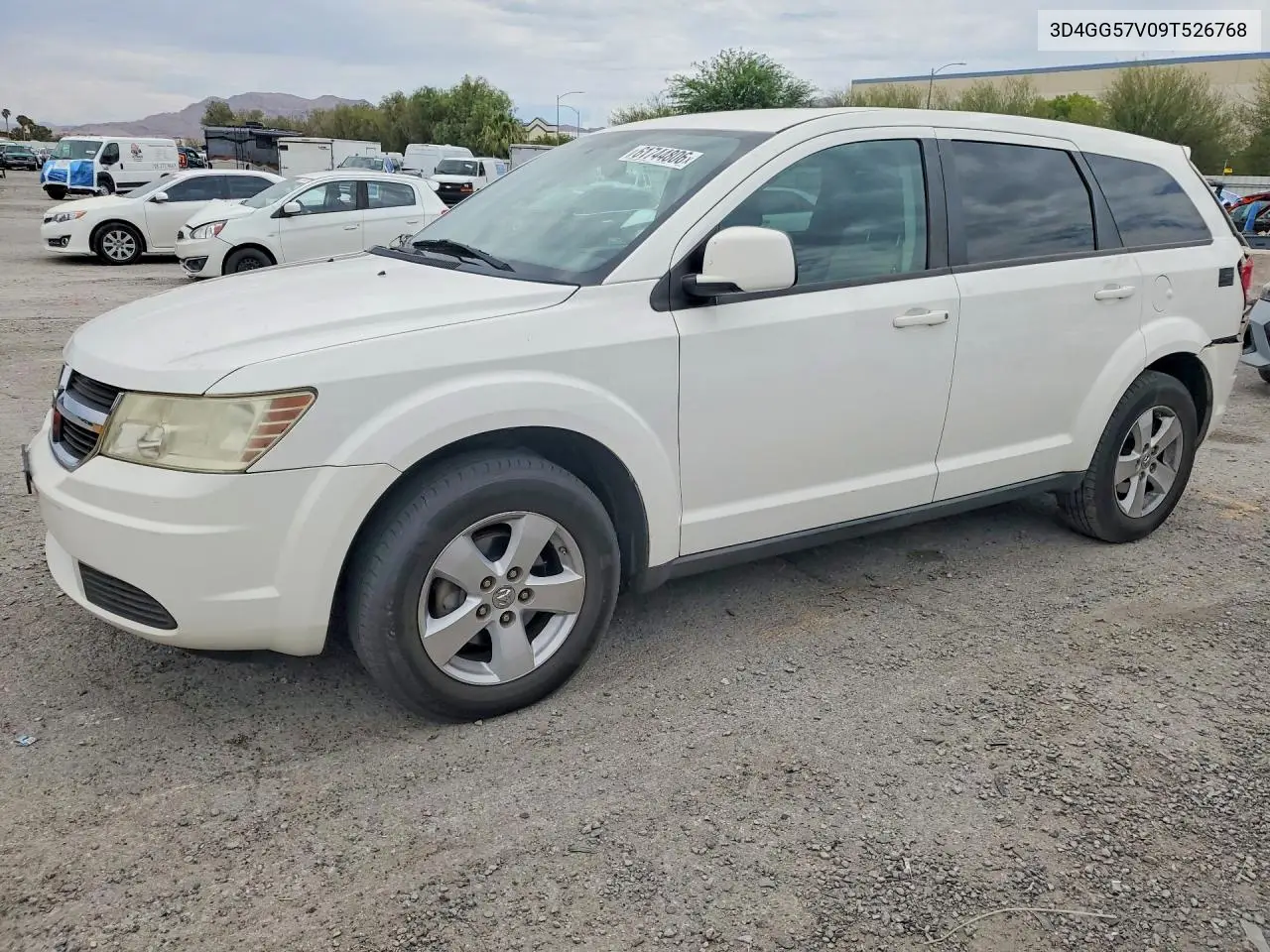 2009 Dodge Journey Sxt VIN: 3D4GG57V09T526768 Lot: 61744806