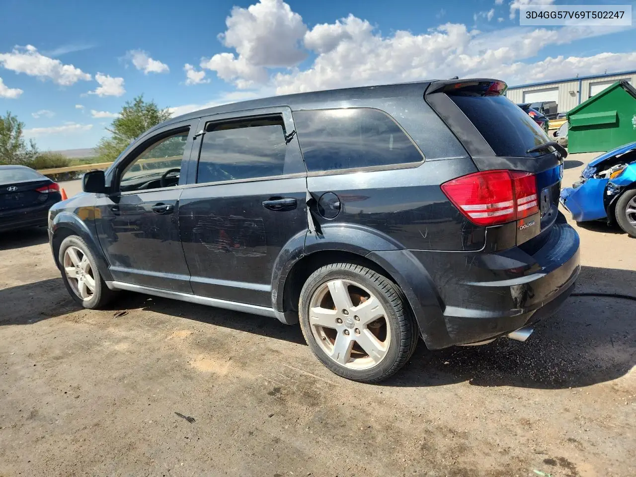 3D4GG57V69T502247 2009 Dodge Journey