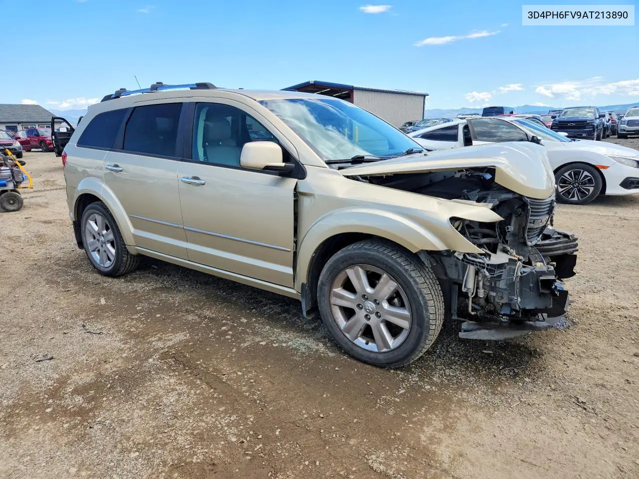 2010 Dodge Journey R/T VIN: 3D4PH6FV9AT213890 Lot: 59690956