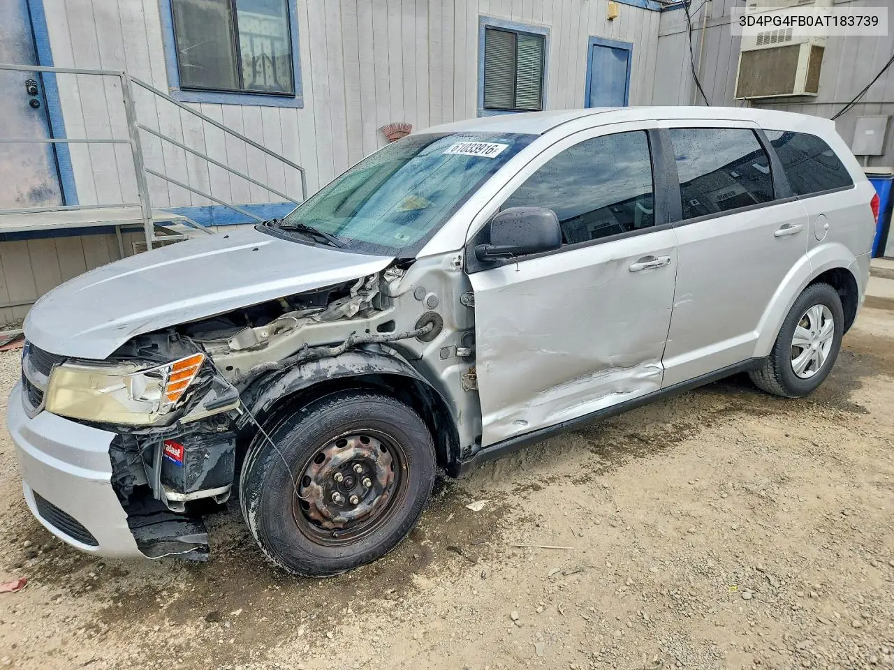 2010 Dodge Journey Se VIN: 3D4PG4FB0AT183739 Lot: 61033916