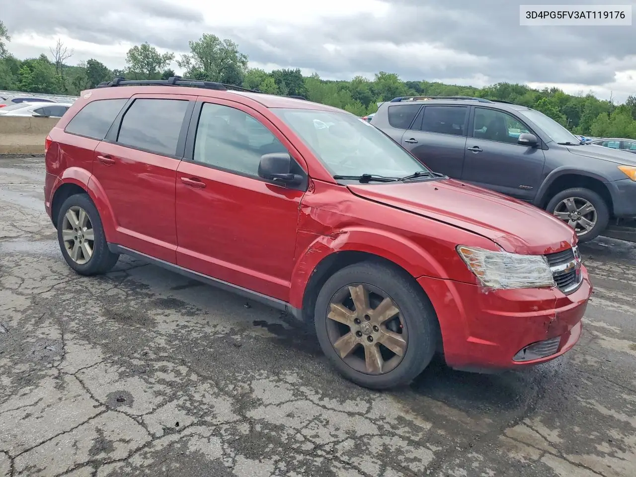 2010 Dodge Journey Sxt VIN: 3D4PG5FV3AT119176 Lot: 61753936