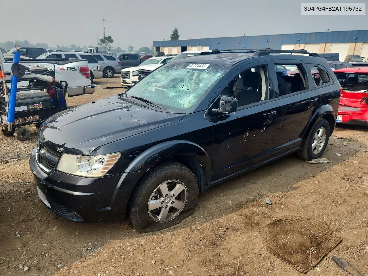 2010 Dodge Journey Se VIN: 3D4PG4FB2AT195732 Lot: 61774436