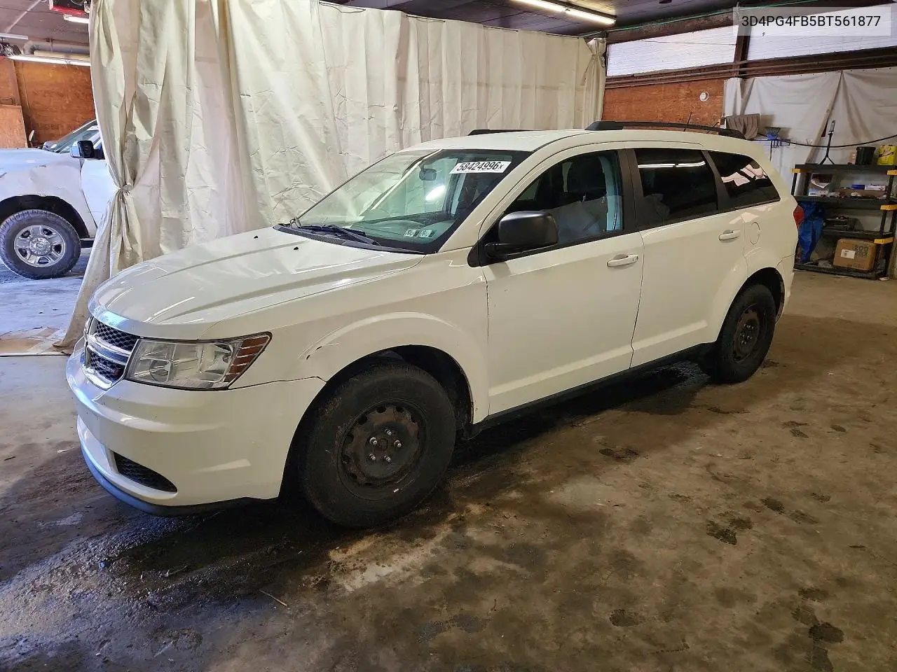 2011 Dodge Journey Express VIN: 3D4PG4FB5BT561877 Lot: 58424996