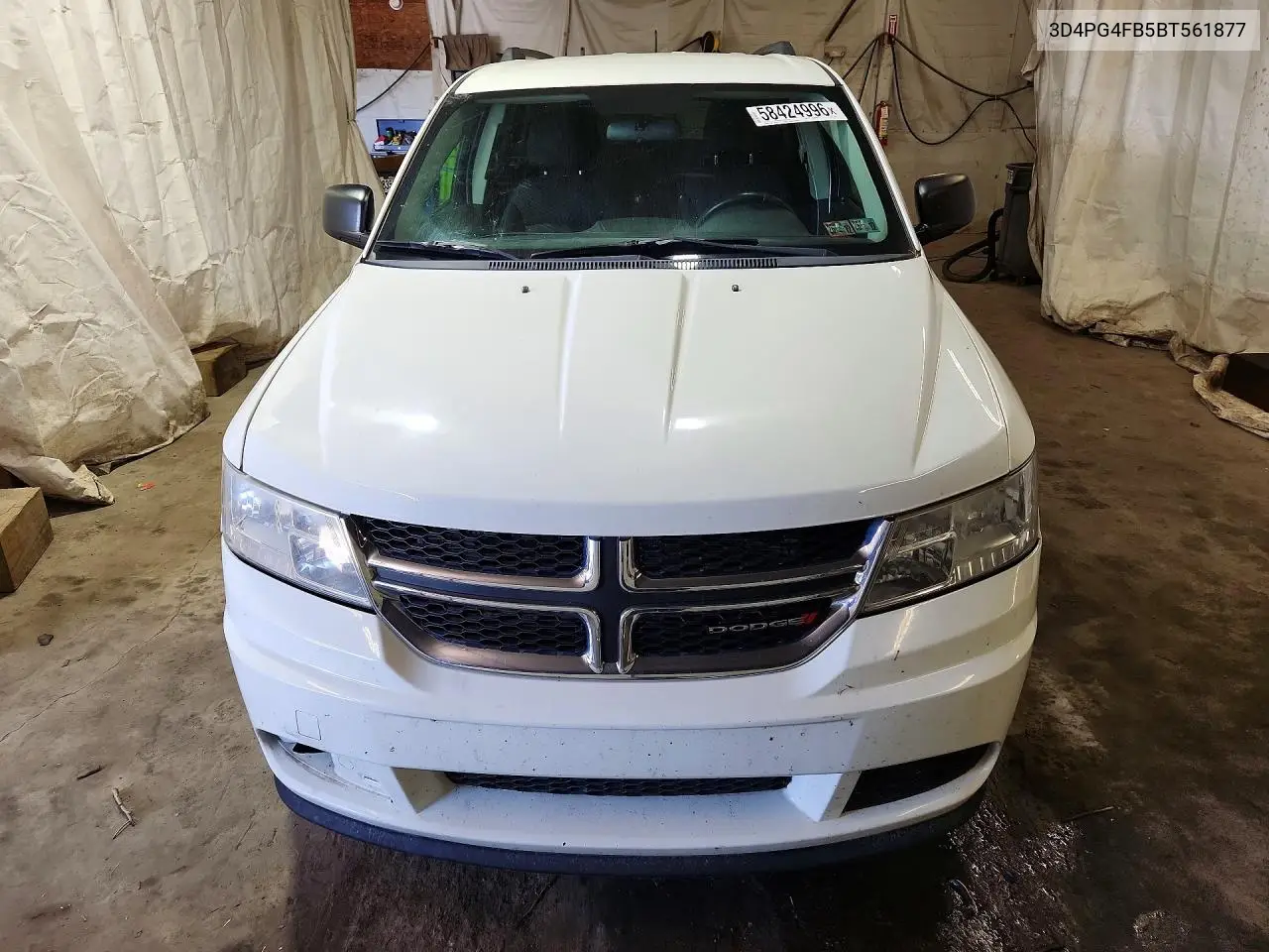 2011 Dodge Journey Express VIN: 3D4PG4FB5BT561877 Lot: 58424996