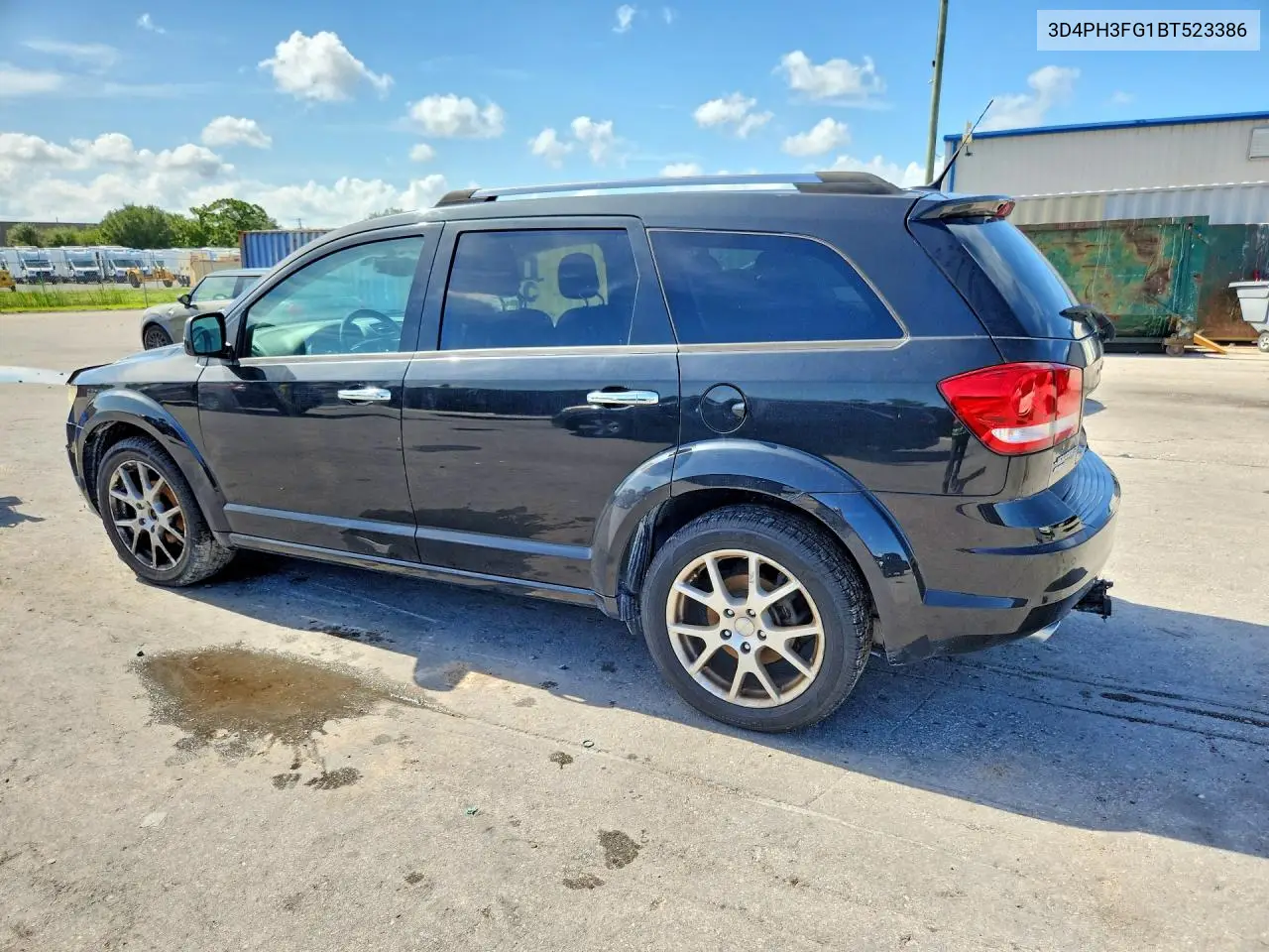 2011 Dodge Journey Crew VIN: 3D4PH3FG1BT523386 Lot: 59882036