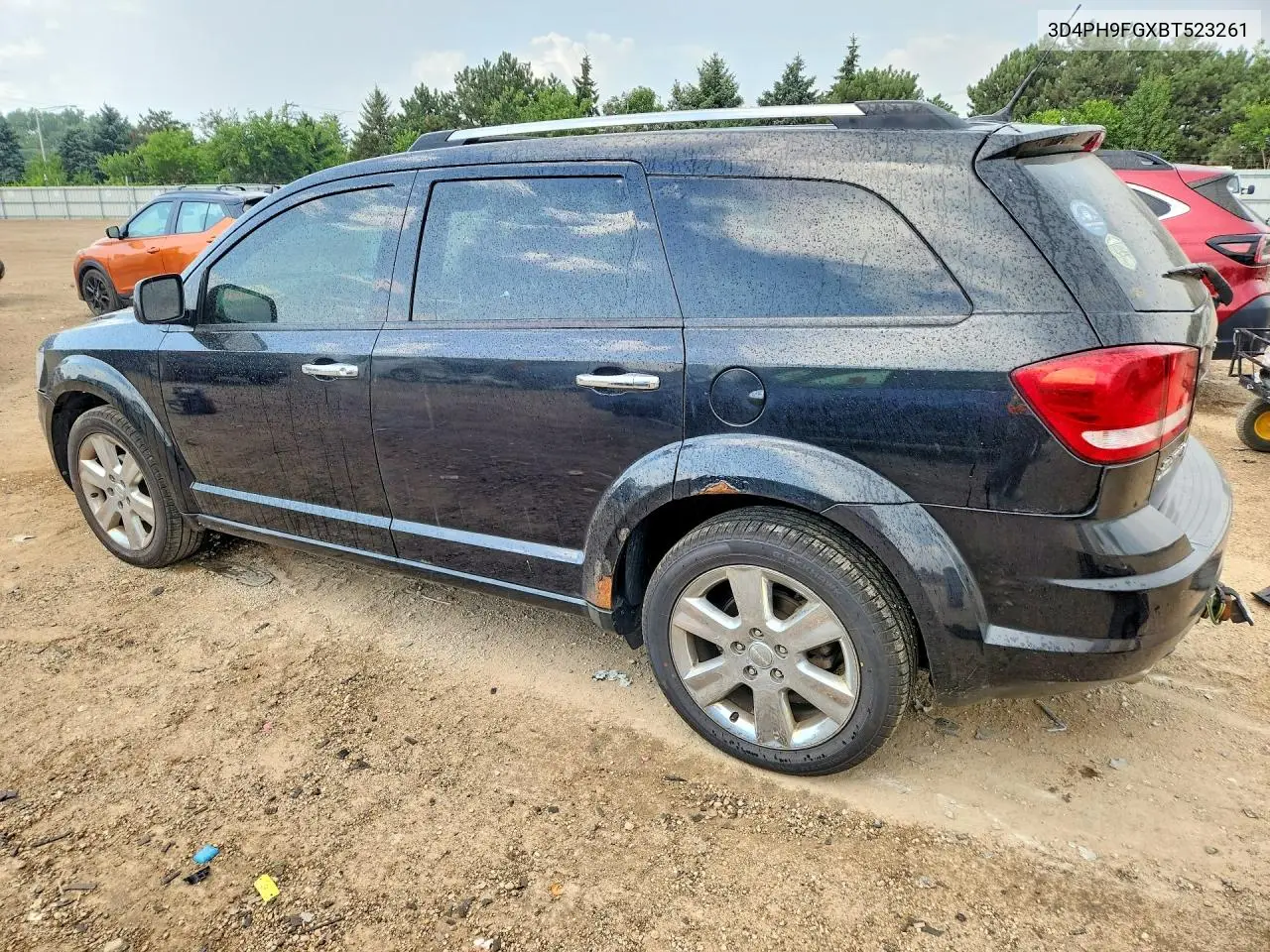 2011 Dodge Journey Lux VIN: 3D4PH9FGXBT523261 Lot: 60842036