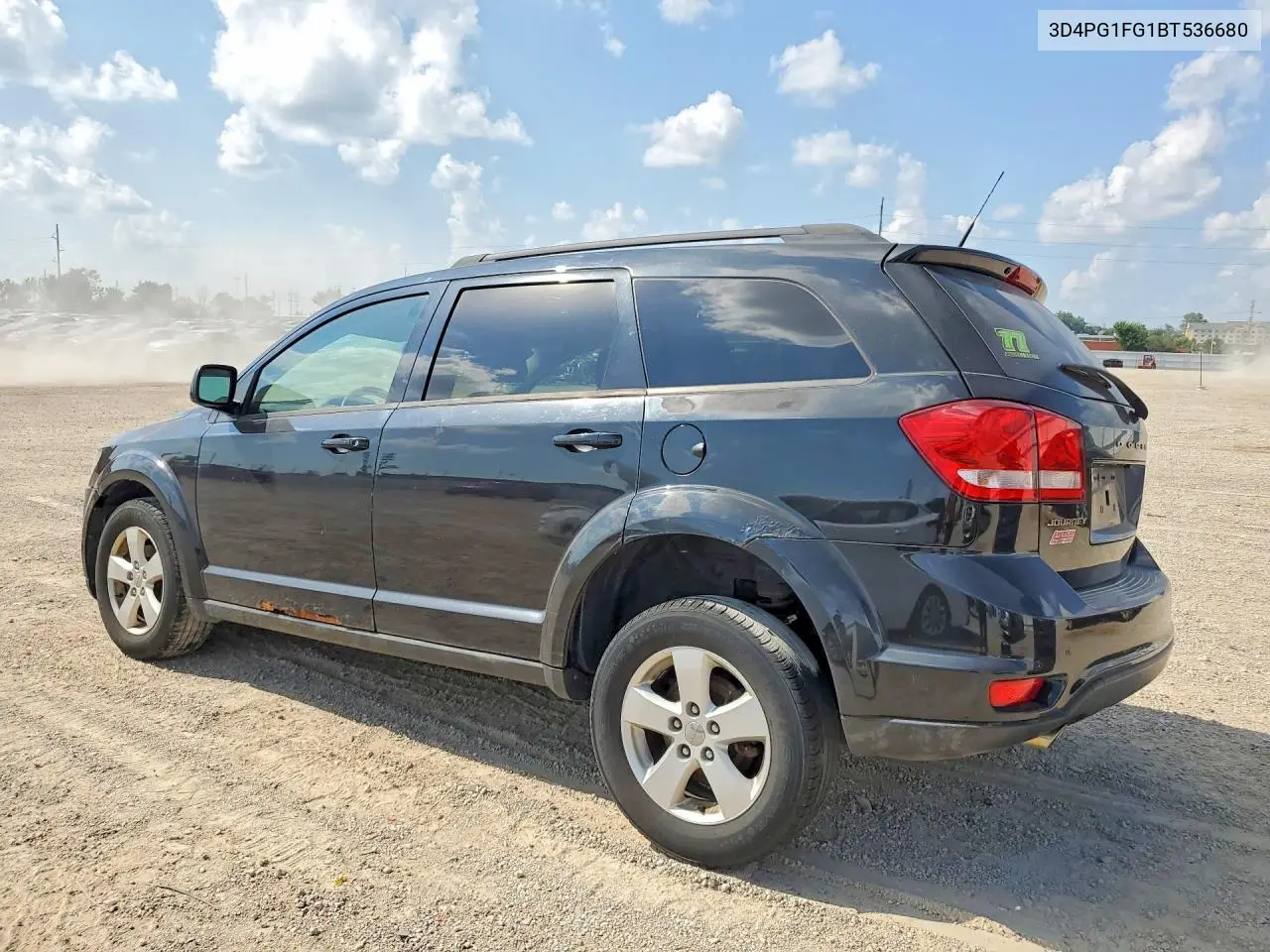 2011 Dodge Journey Mainstreet VIN: 3D4PG1FG1BT536680 Lot: 61312846