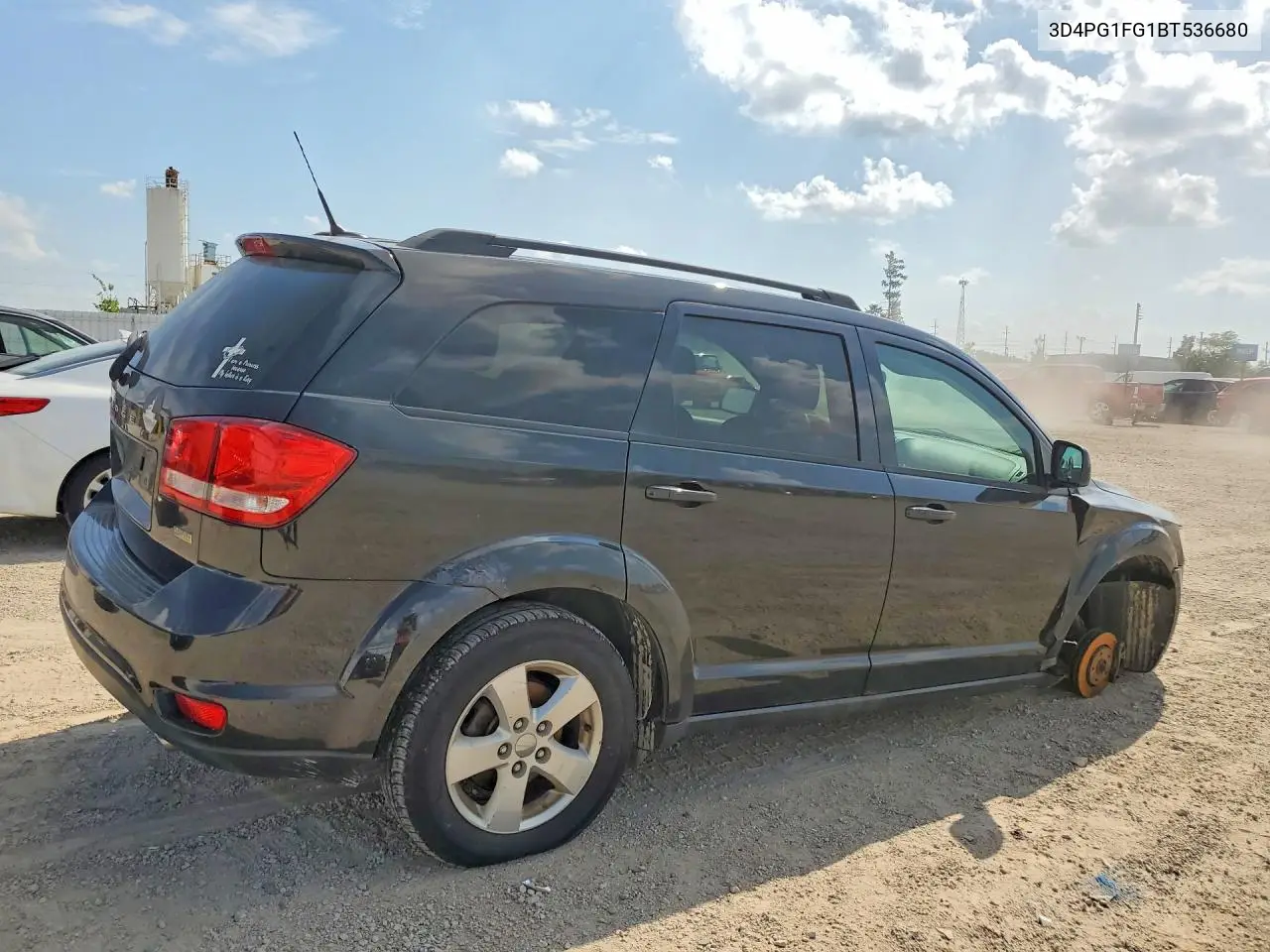 2011 Dodge Journey Mainstreet VIN: 3D4PG1FG1BT536680 Lot: 61312846