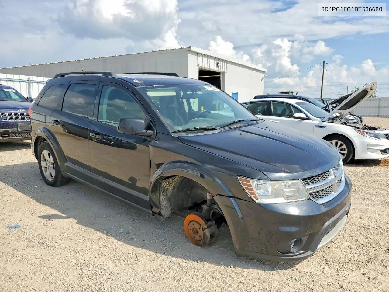 2011 Dodge Journey Mainstreet VIN: 3D4PG1FG1BT536680 Lot: 61312846