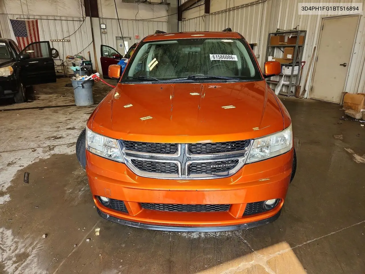 2011 Dodge Journey Mainstreet VIN: 3D4PH1FG1BT516894 Lot: 61586086