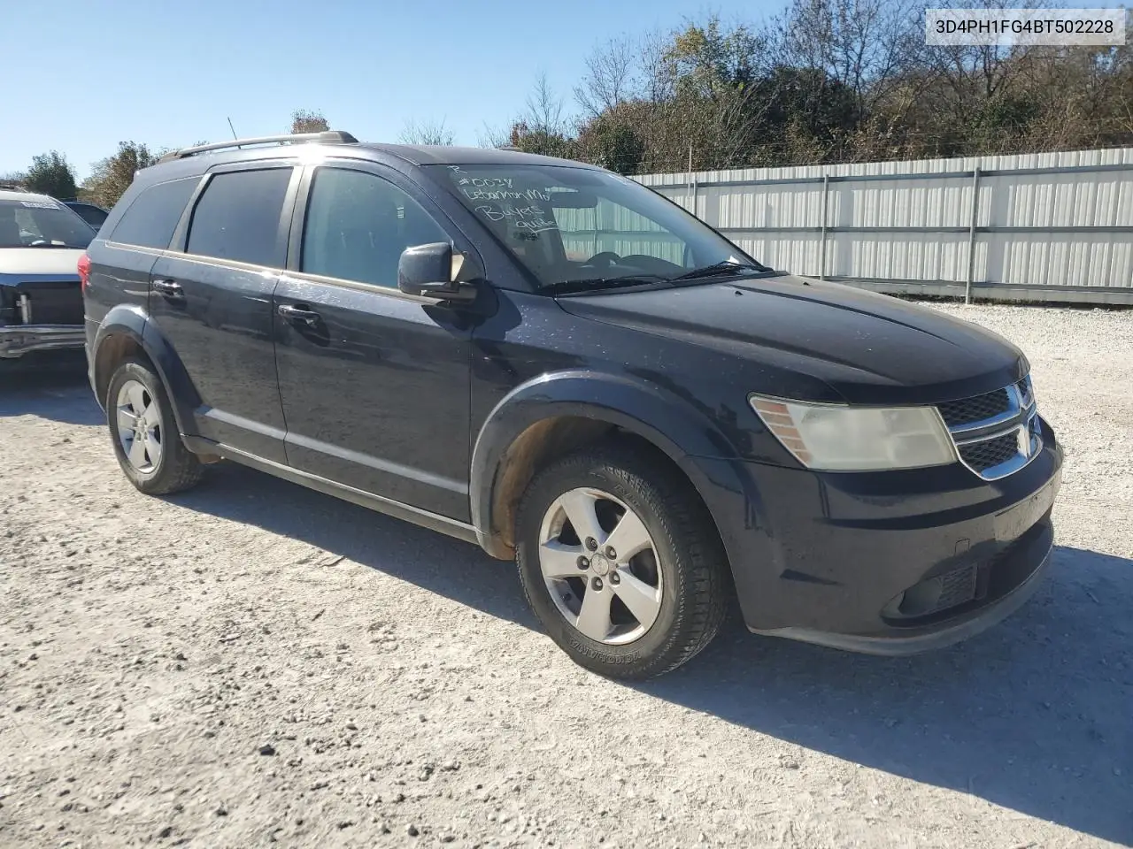 3D4PH1FG4BT502228 2011 Dodge Journey Mainstreet
