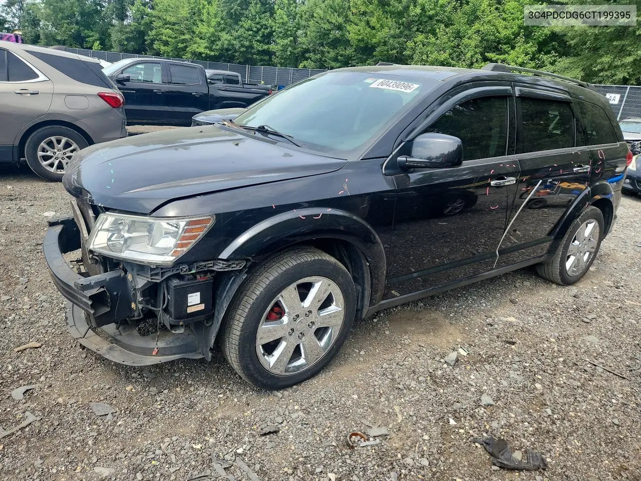 3C4PDCDG6CT199395 2012 Dodge Journey Crew