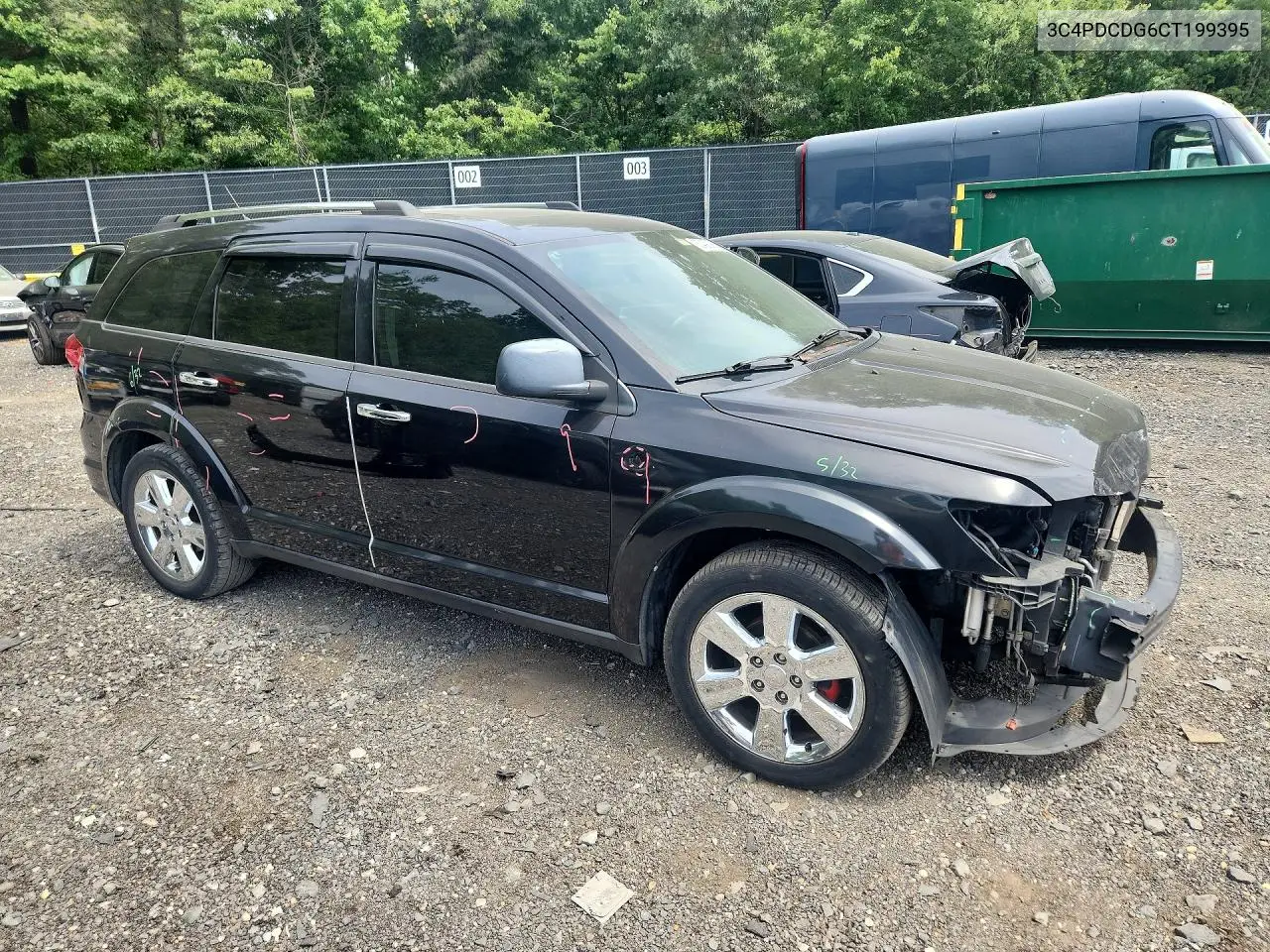 3C4PDCDG6CT199395 2012 Dodge Journey Crew