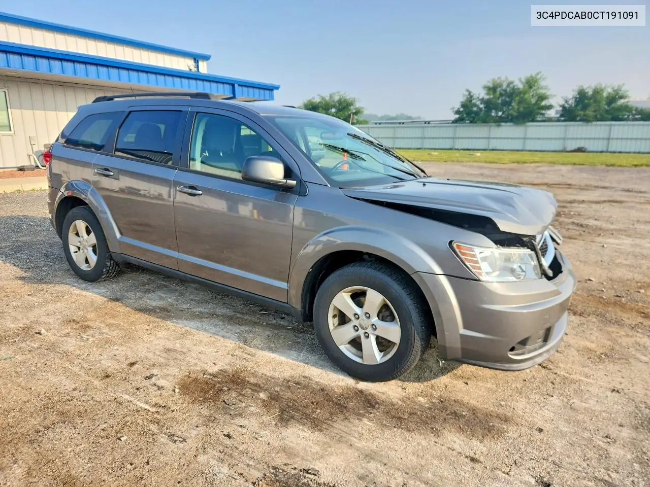 2012 Dodge Journey Se VIN: 3C4PDCAB0CT191091 Lot: 61168496