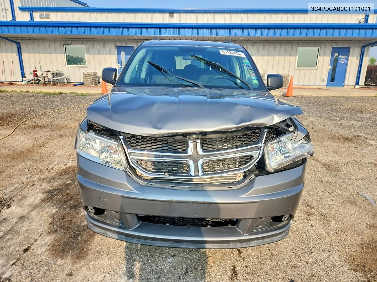 2012 Dodge Journey Se VIN: 3C4PDCAB0CT191091 Lot: 61168496