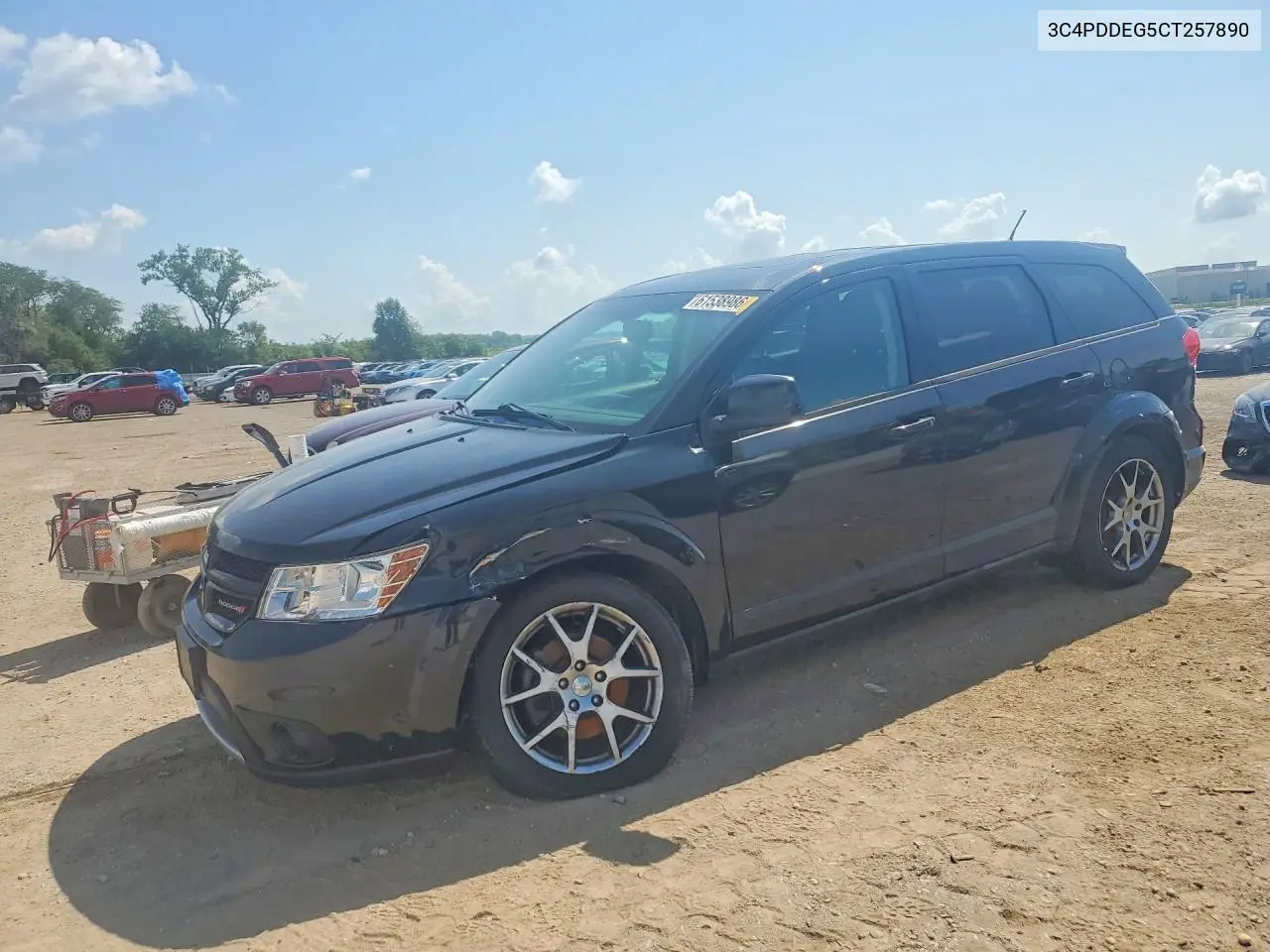 2012 Dodge Journey R/T VIN: 3C4PDDEG5CT257890 Lot: 61538986