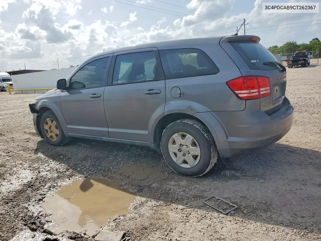 2012 Dodge Journey Se VIN: 3C4PDCAB9CT262367 Lot: 61582476