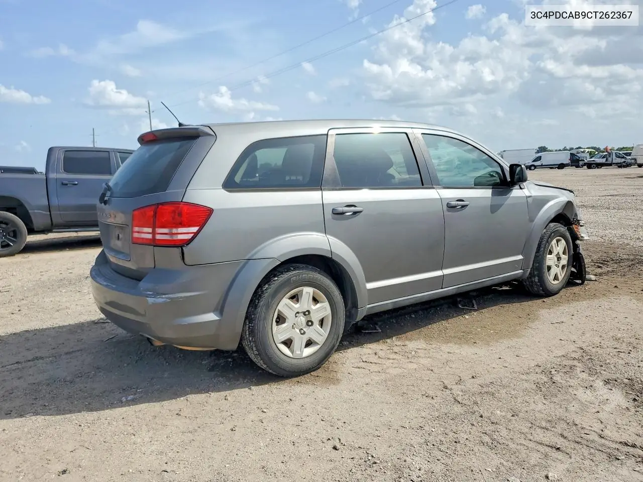 2012 Dodge Journey Se VIN: 3C4PDCAB9CT262367 Lot: 61582476