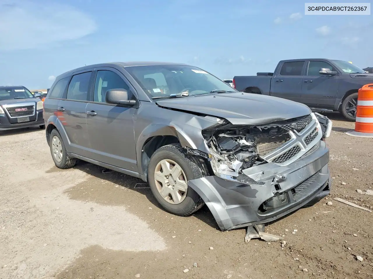 2012 Dodge Journey Se VIN: 3C4PDCAB9CT262367 Lot: 61582476