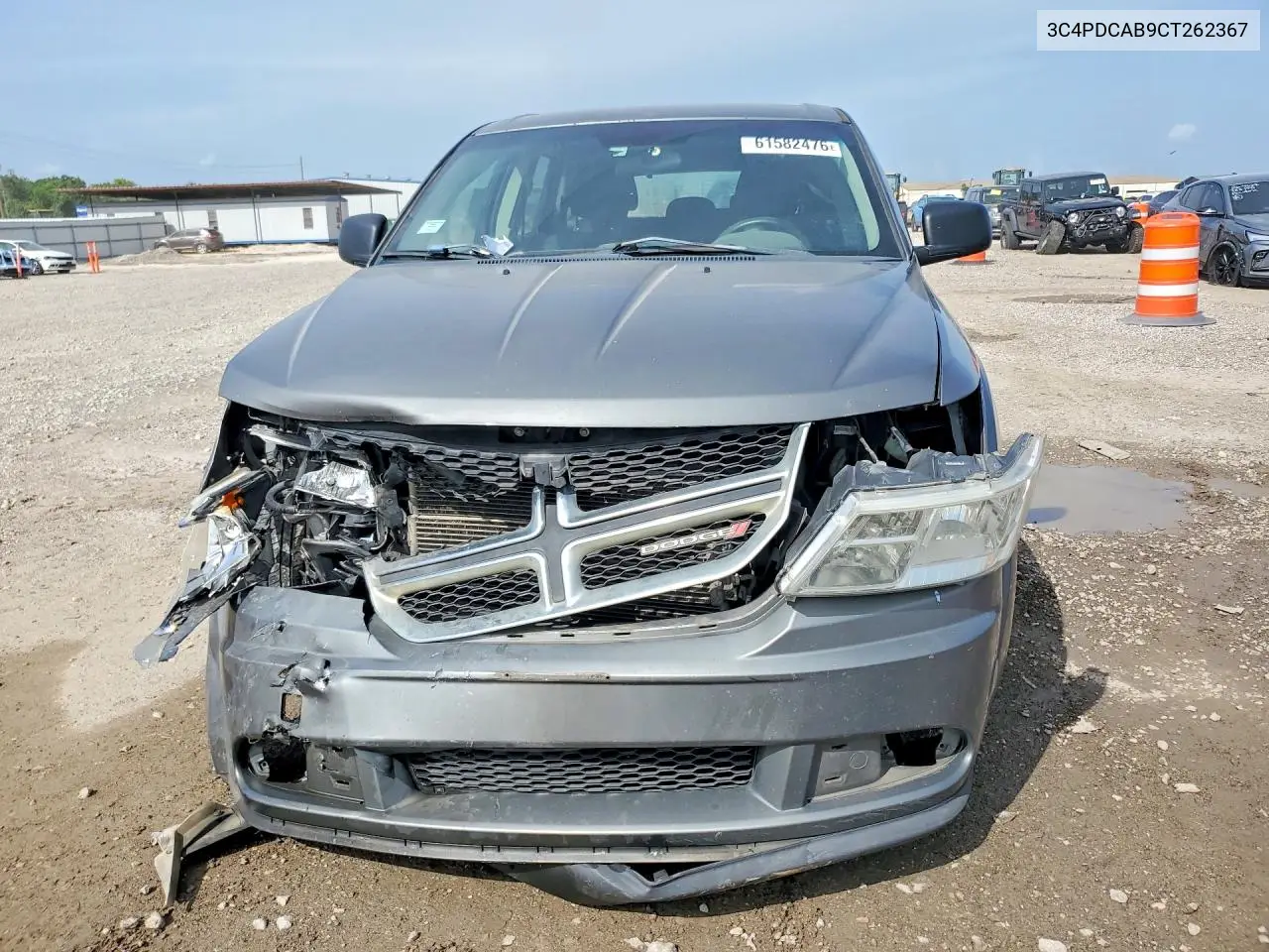 2012 Dodge Journey Se VIN: 3C4PDCAB9CT262367 Lot: 61582476