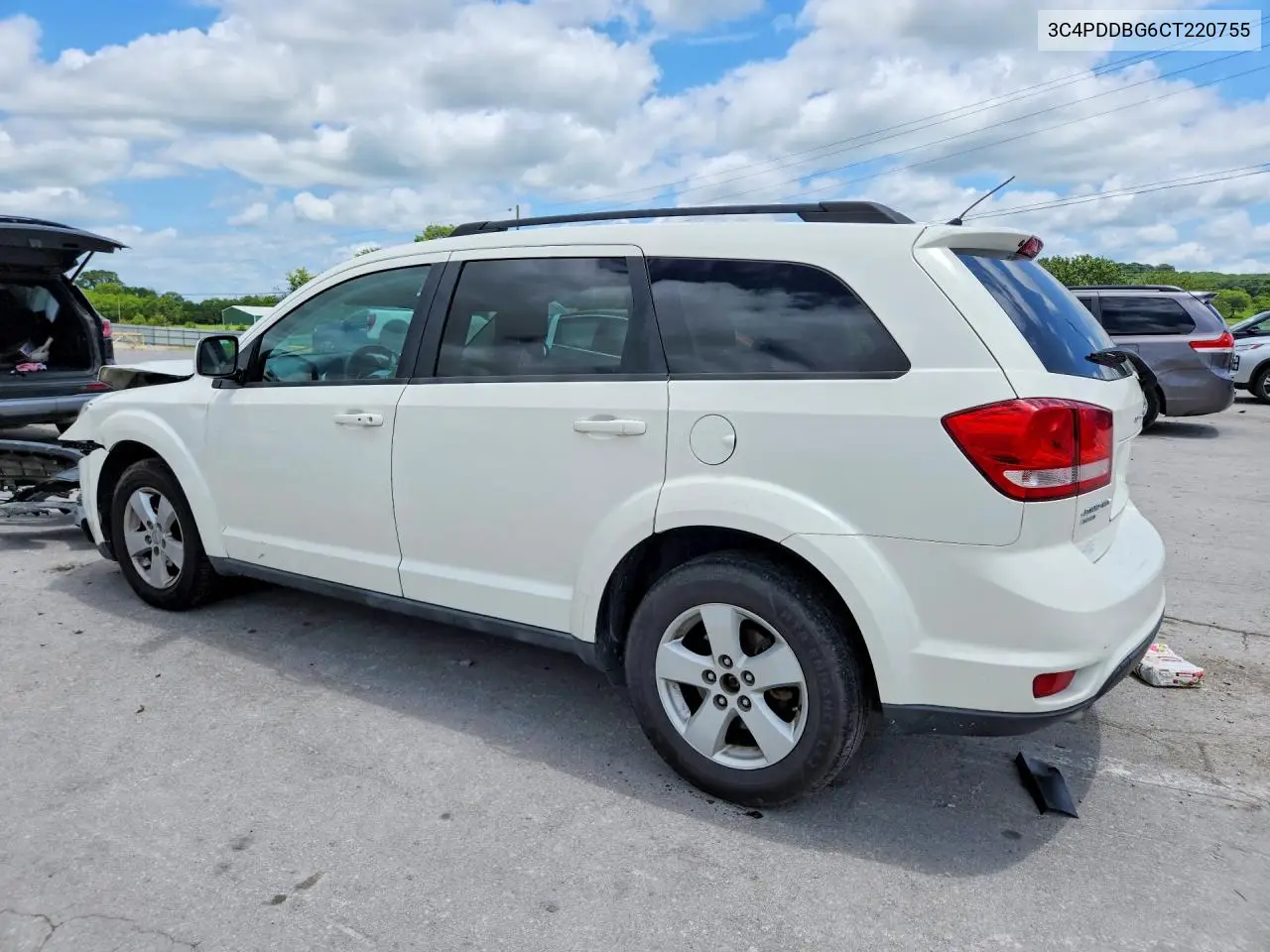 2012 Dodge Journey Sxt VIN: 3C4PDDBG6CT220755 Lot: 61846146