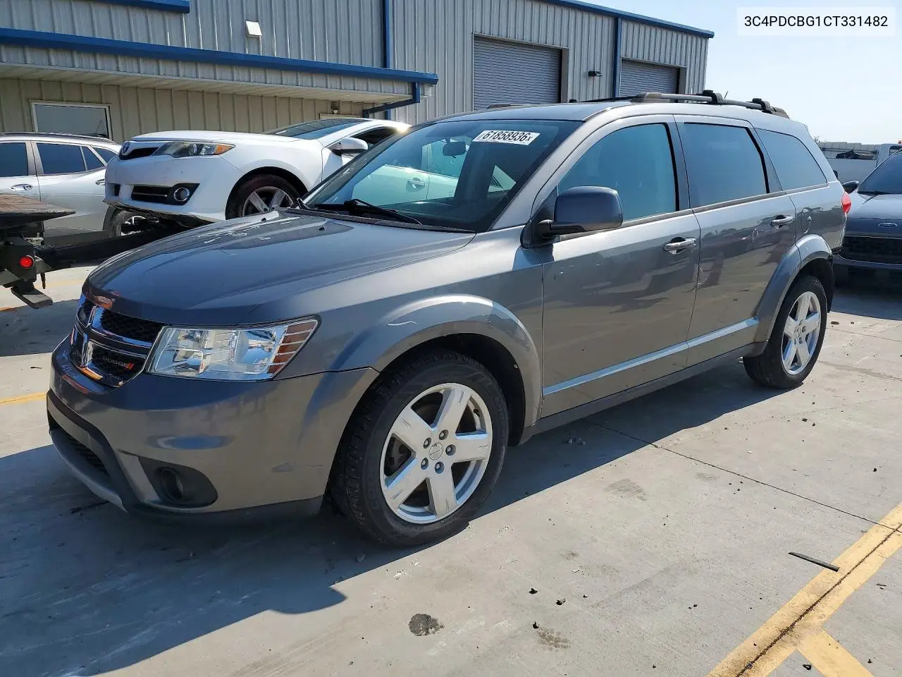 2012 Dodge Journey Sxt VIN: 3C4PDCBG1CT331482 Lot: 61858936